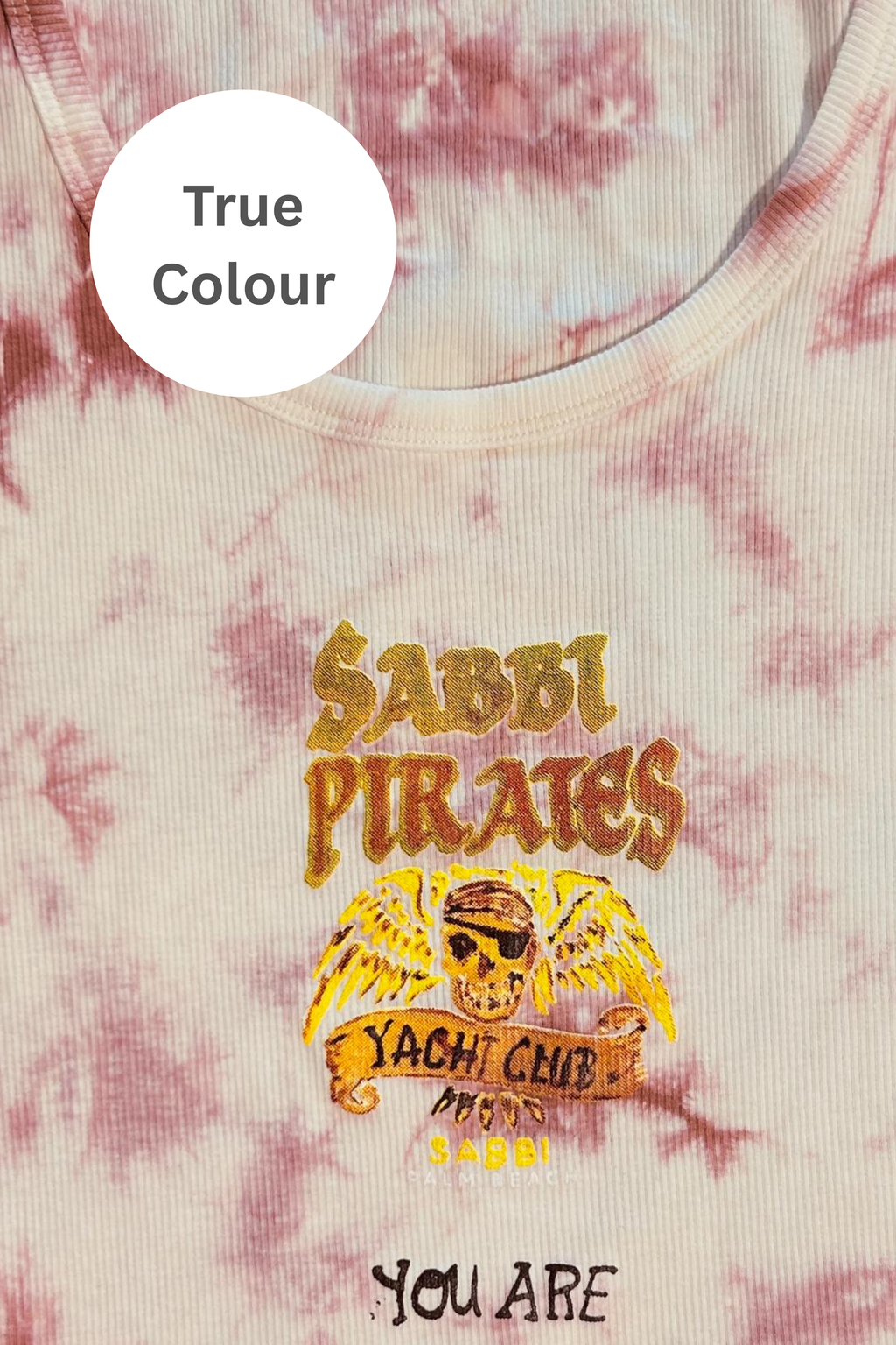 SABBI PIRATES TANK - TIE-DYE